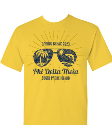 Spring Break Sunglasses design idea