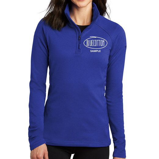 Sample image of NF0A47FC The North Face Ladies Mountain Peaks 1/4-Zip Fleece