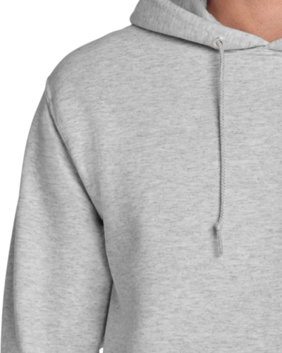 Closeup of a 4997 Jerzees Super Sweats 50/50 Pullover Hood