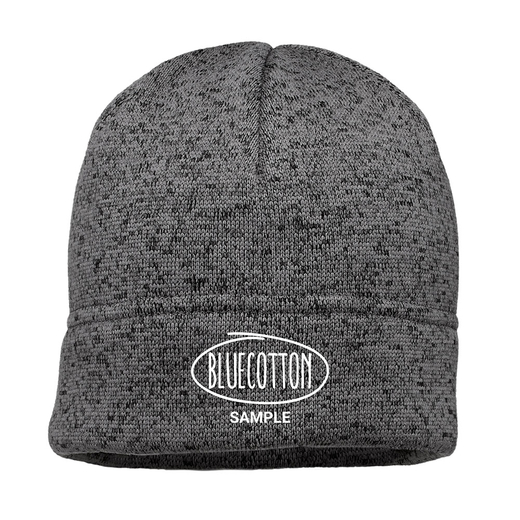 Sample image of C917 Port Authority Heathered Knit Beanie